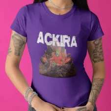 ACKIRA t-shirt femme col rond 100% coton 190g/m²