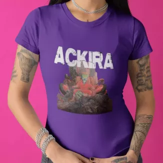 ACKIRA t-shirt femme col rond 100% coton 190g/m²