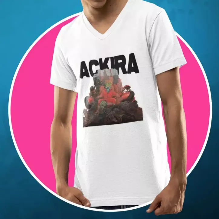 ACKIRA t-shirt homme col V 100% coton 190g/m²