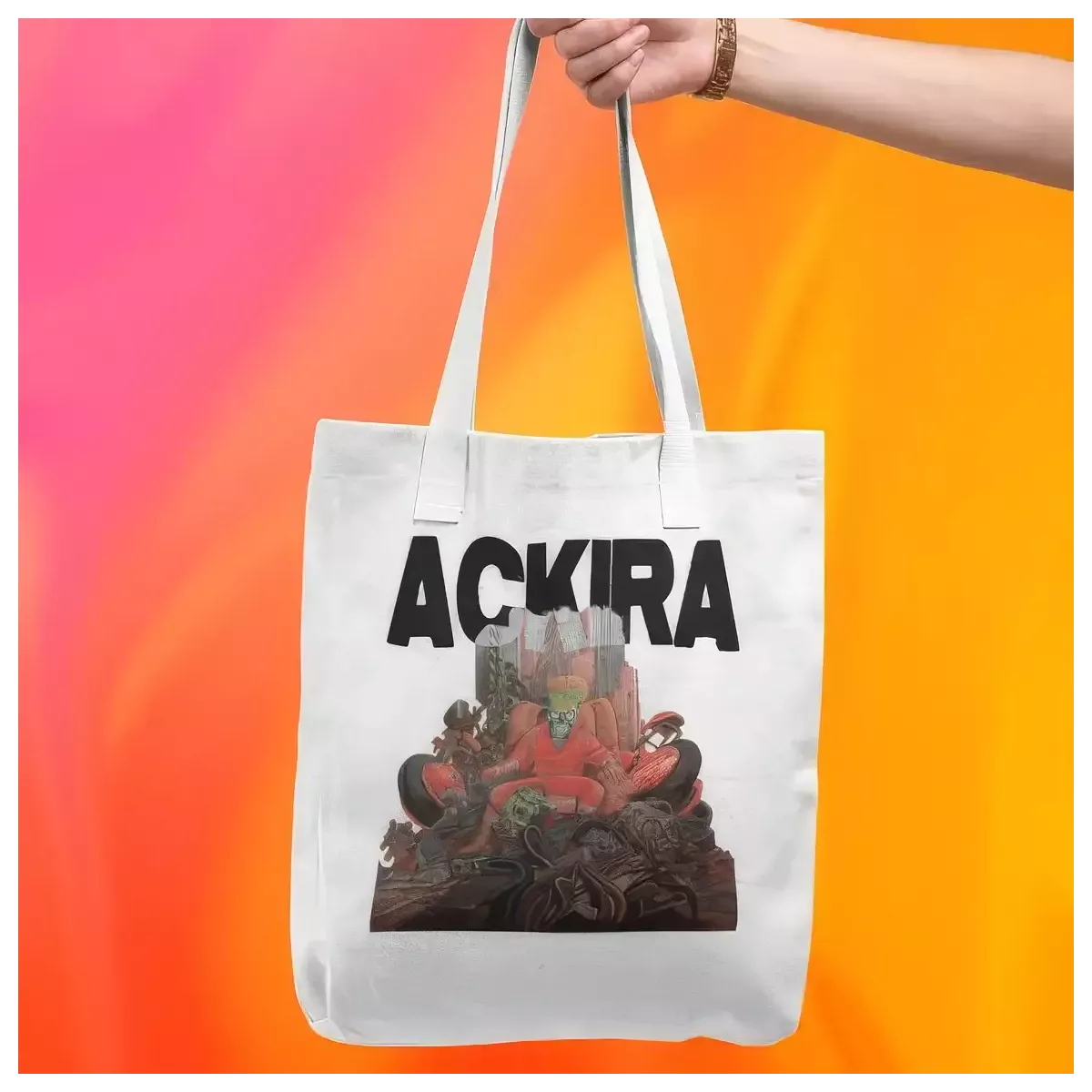 ACKIRA tote bag 100% coton