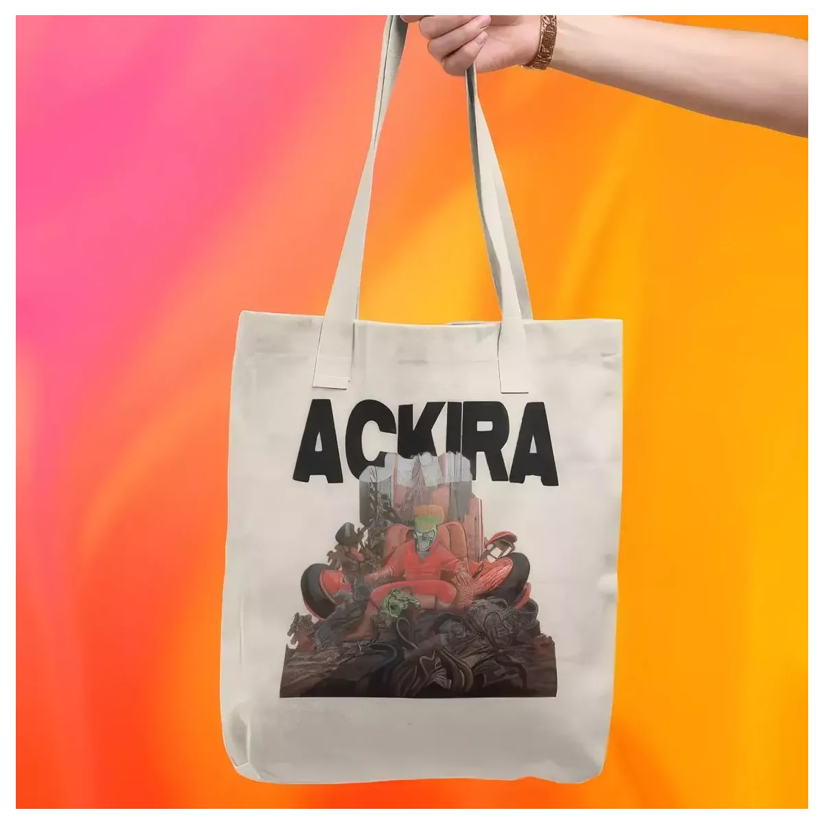 ACKIRA tote bag 100% coton