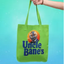 UNCLE BANE'S tote bag 100% coton