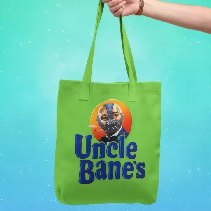 UNCLE BANE'S tote bag 100% coton