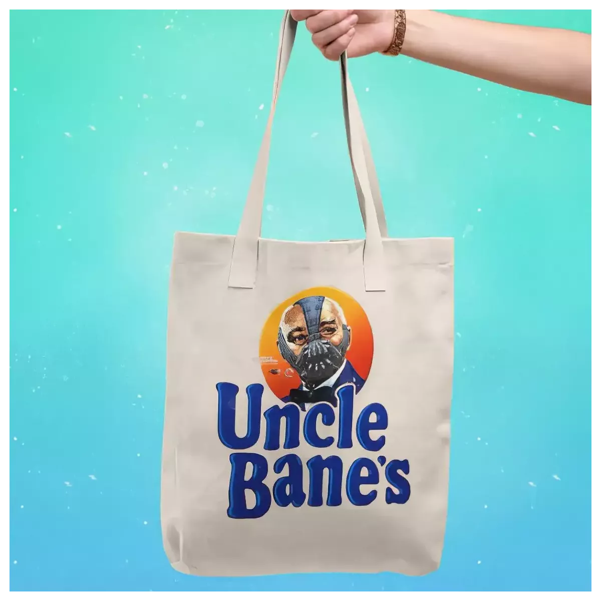 UNCLE BANE'S tote bag 100% coton