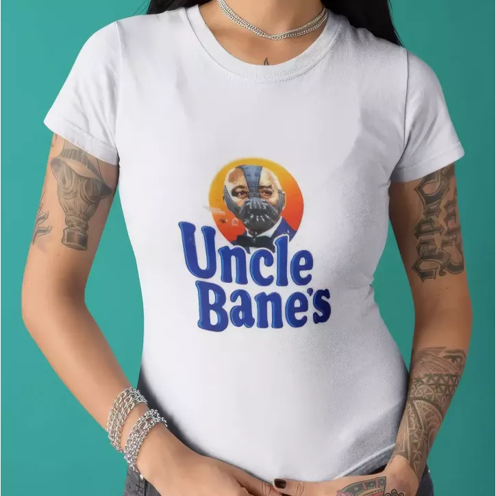 UNCLE BANE'S t-shirt femme col rond 100% coton - 190g/m²