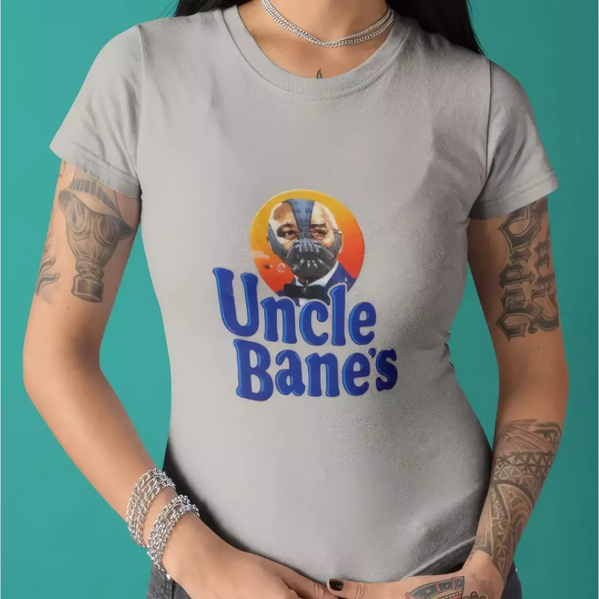 UNCLE BANE'S t-shirt femme col rond 100% coton - 190g/m²