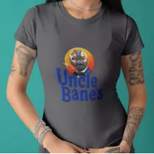 UNCLE BANE'S t-shirt femme col rond 100% coton - 190g/m²