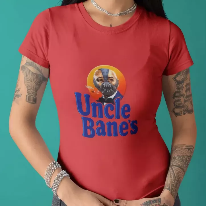 UNCLE BANE'S t-shirt femme col rond 100% coton - 190g/m²