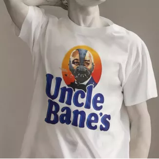 UNCLE BANE'S t-shirt homme col rond 100% coton - 190g/m²