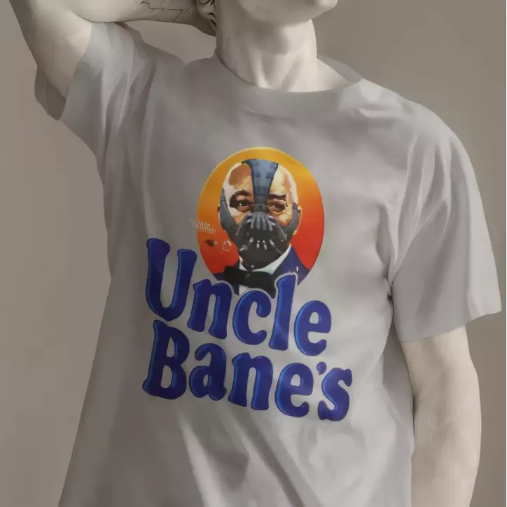 UNCLE BANE'S t-shirt homme col rond 100% coton - 190g/m²