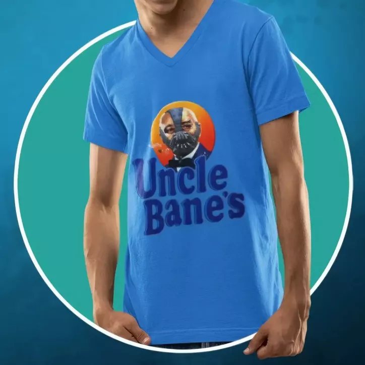 UNCLE BANE'S t-shirt homme col V 100% coton - 190g/m²