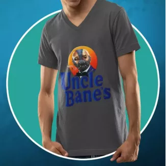 UNCLE BANE'S t-shirt homme col V 100% coton - 190g/m²