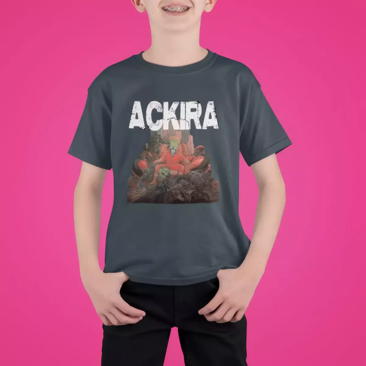 ACKIRA  t-shirt unisexe enfant 100% coton - 150g/m²