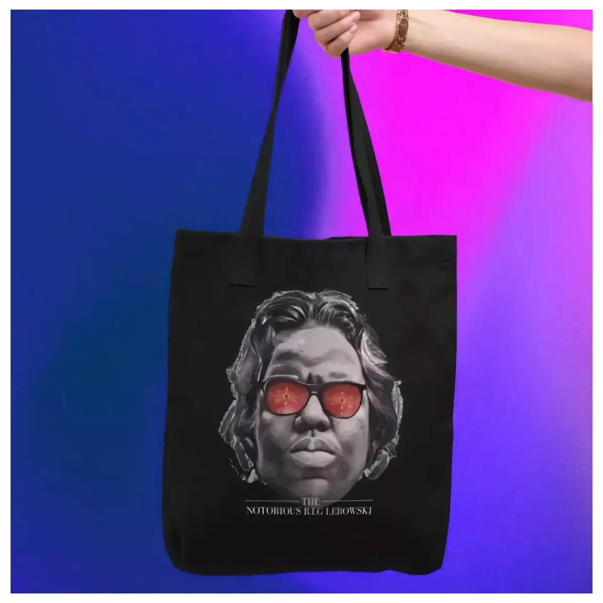 THE NOTORIOUS B.I.G LEBOSWKI tote bag 100% coton - 140g/m²