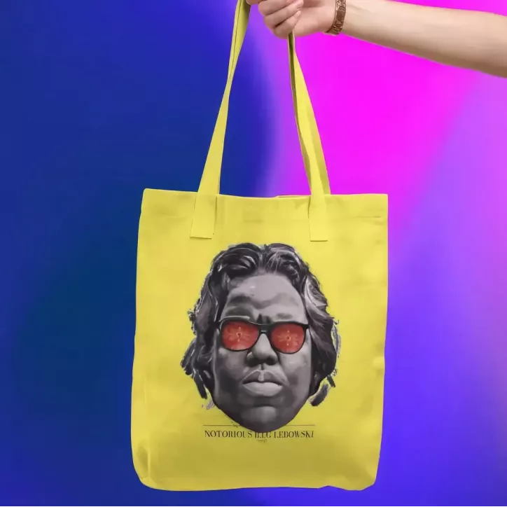 THE NOTORIOUS B.I.G LEBOSWKI tote bag 100% coton - 140g/m²