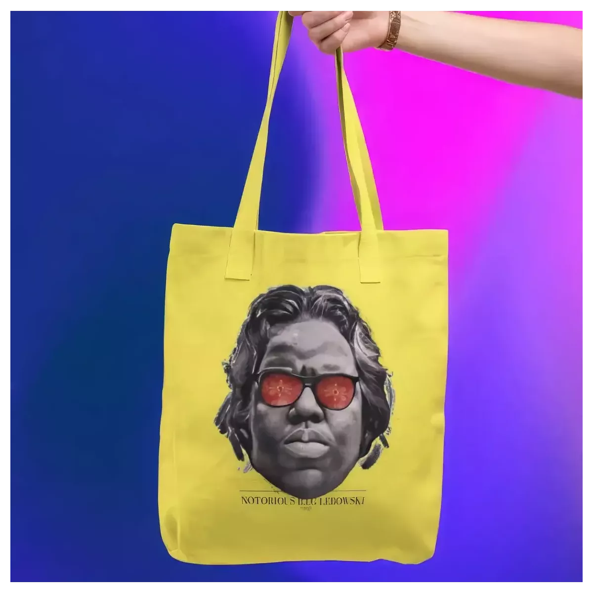 THE NOTORIOUS B.I.G LEBOSWKI tote bag 100% coton - 140g/m²