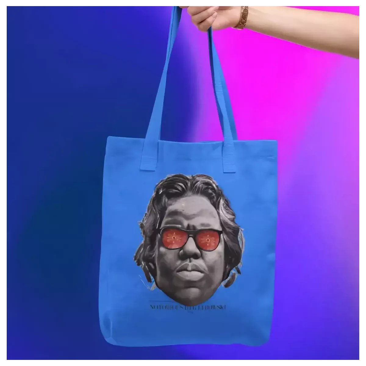 THE NOTORIOUS B.I.G LEBOSWKI tote bag 100% coton - 140g/m²