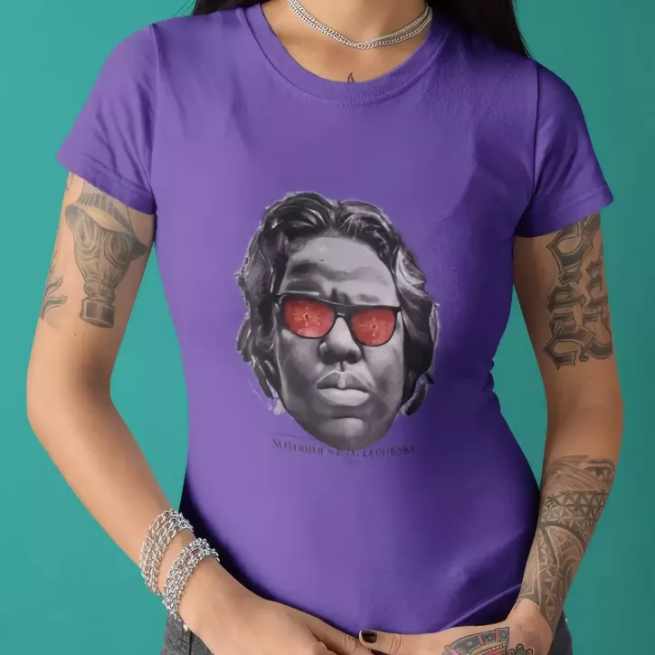 THE NOTORIOUS B.I.G LEBOSWKI t-shirt femme col rond 100% coton - 190g/m²