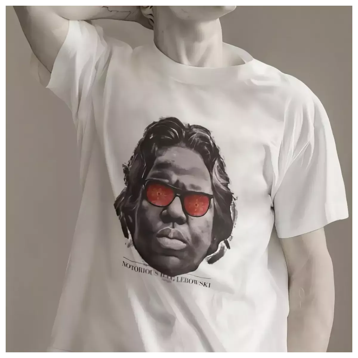 THE NOTORIOUS B.I.G LEBOSWKI t-shirt homme col rond 100% coton - 190g/m²