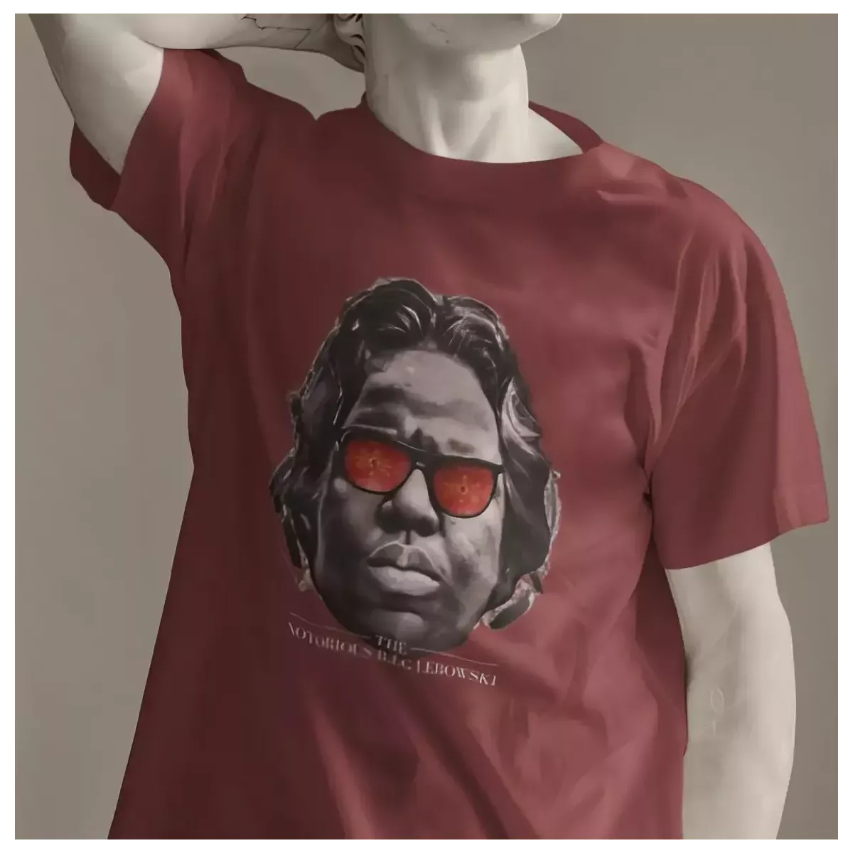 THE NOTORIOUS B.I.G LEBOSWKI t-shirt homme col rond 100% coton - 190g/m²