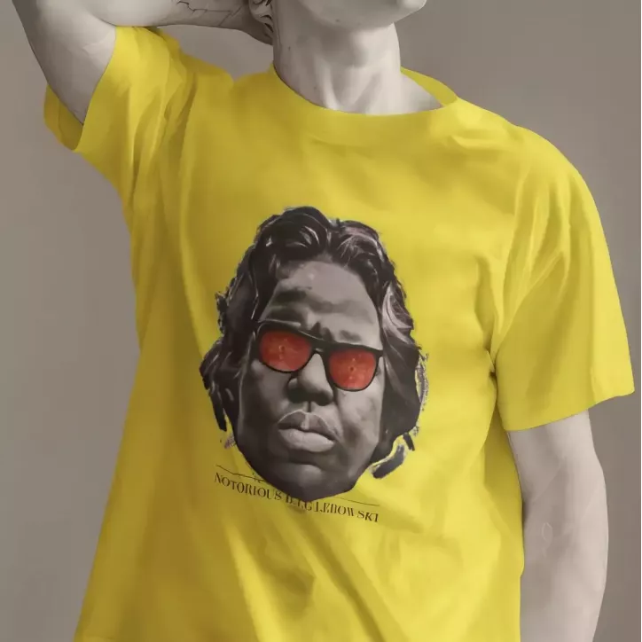 THE NOTORIOUS B.I.G LEBOSWKI t-shirt homme col rond 100% coton - 190g/m²