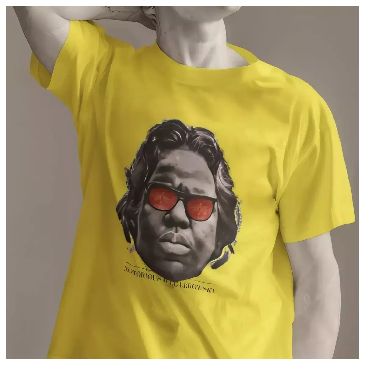 THE NOTORIOUS B.I.G LEBOSWKI t-shirt homme col rond 100% coton - 190g/m²