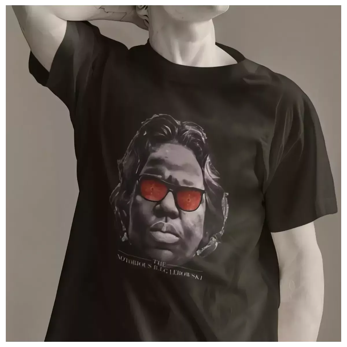 THE NOTORIOUS B.I.G LEBOSWKI t-shirt homme col rond 100% coton - 190g/m²