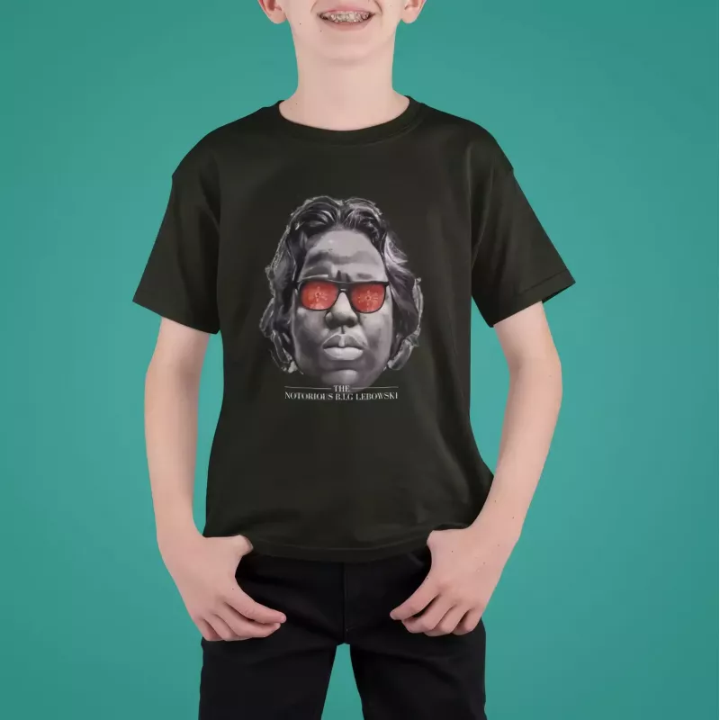 THE NOTORIOUS B.I.G LEBOSWKI t-shirt unisexe enfant 100% coton - 150g/m²