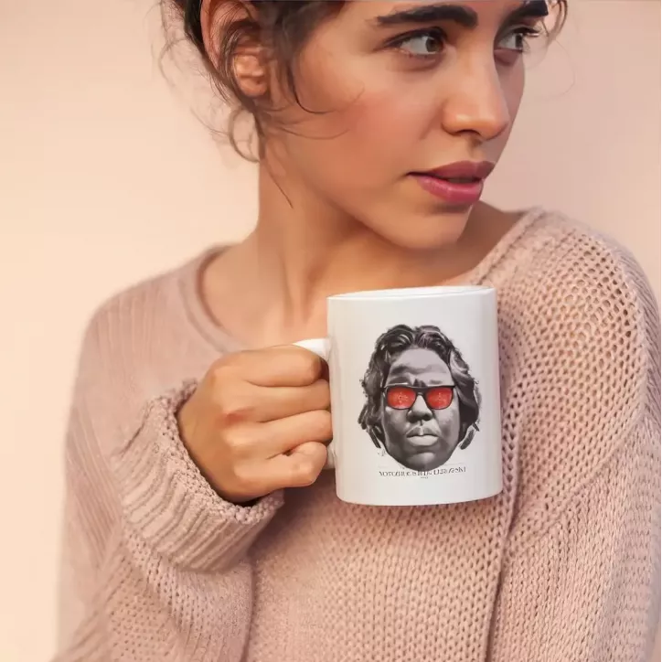 THE NOTORIOUS B.I.G LEBOSWKI mug blanc céramique