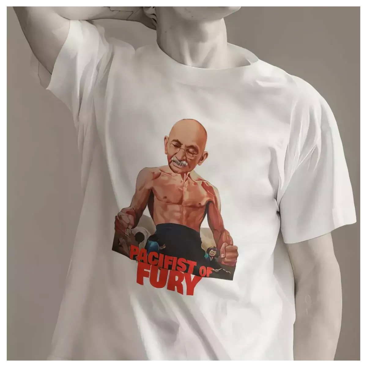 PACIFIST OF FURY t-shirt homme col rond 100% coton - 190g/m²