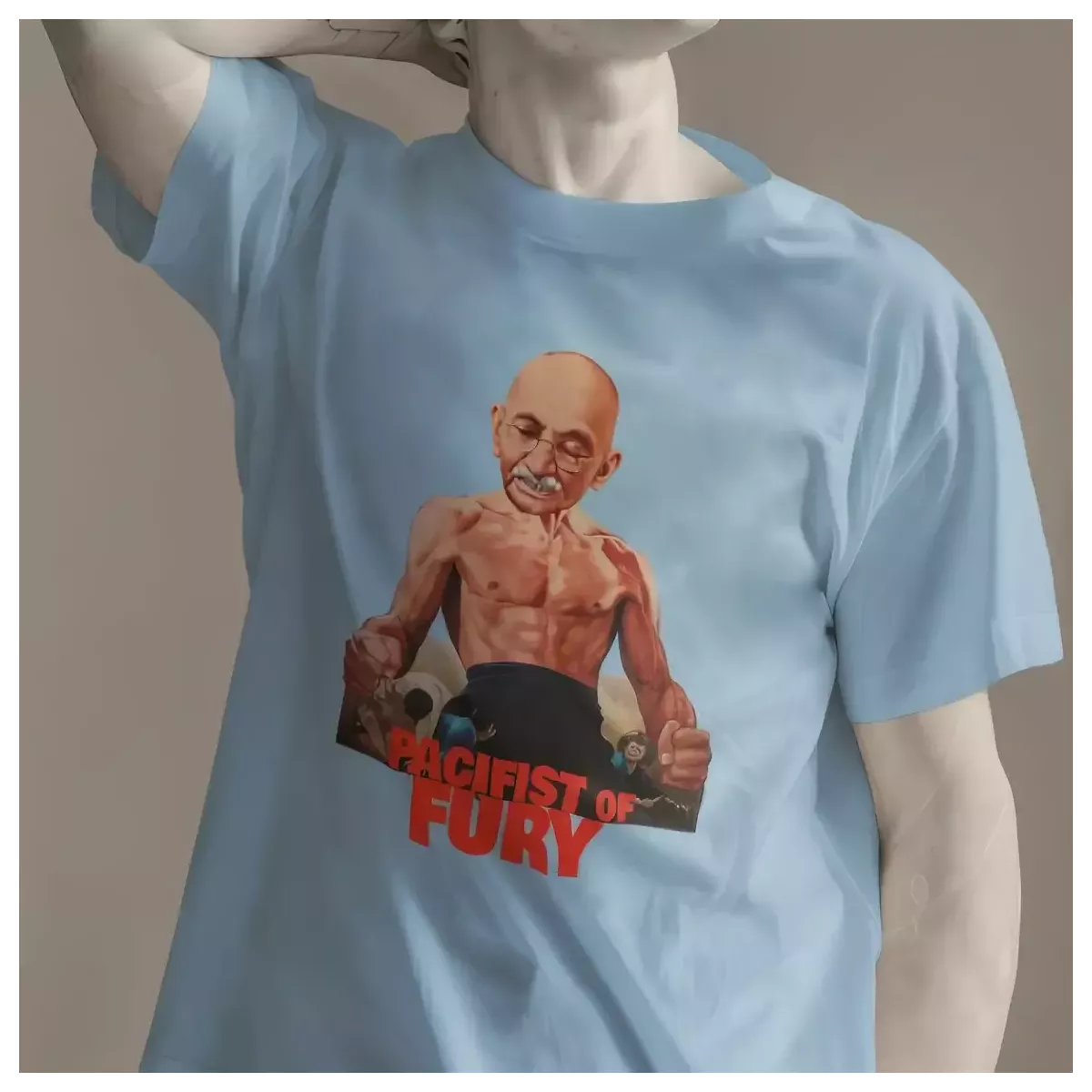 PACIFIST OF FURY t-shirt homme col rond 100% coton - 190g/m²