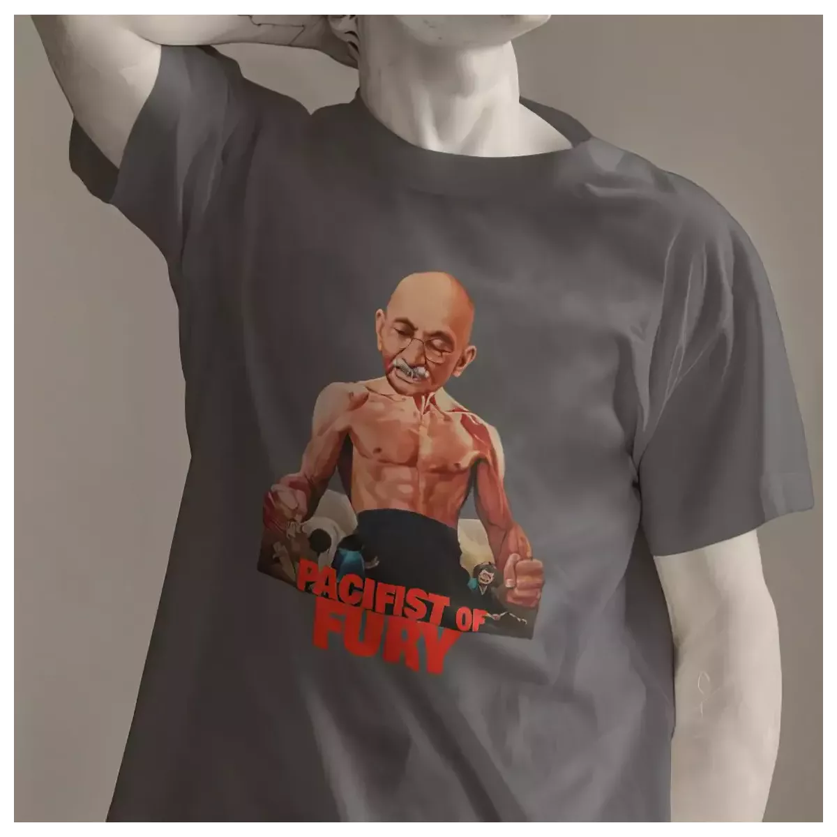 PACIFIST OF FURY t-shirt homme col rond 100% coton - 190g/m²