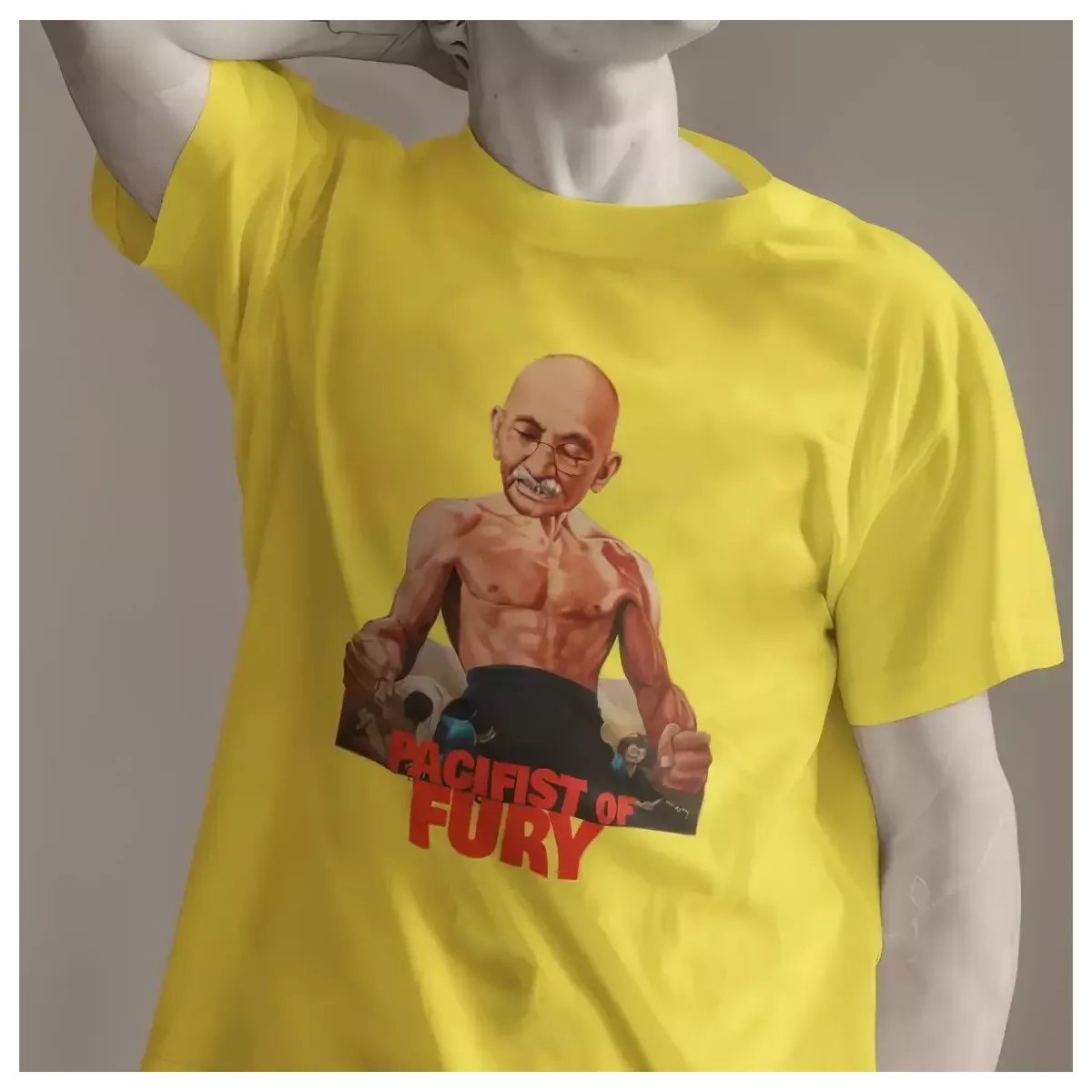 PACIFIST OF FURY t-shirt homme col rond 100% coton - 190g/m²