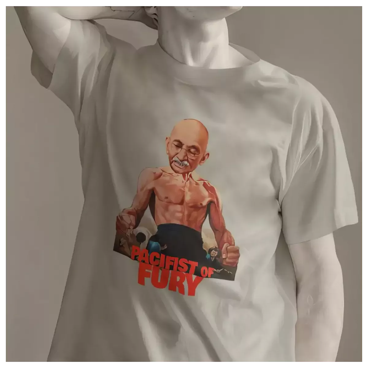 PACIFIST OF FURY t-shirt homme col rond 100% coton - 190g/m²