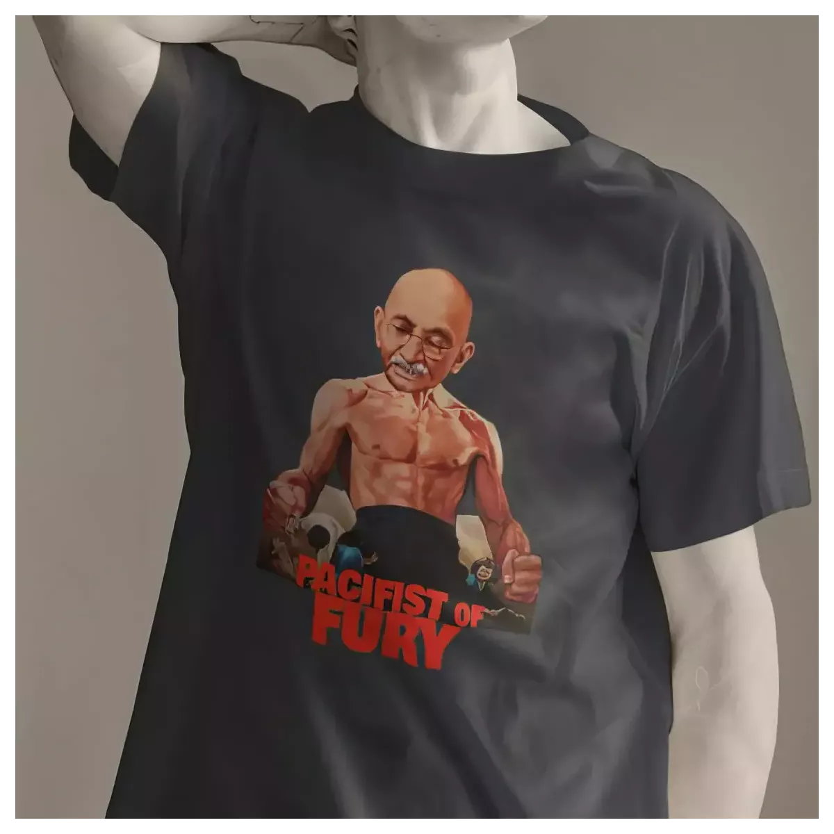 PACIFIST OF FURY t-shirt homme col rond 100% coton - 190g/m²