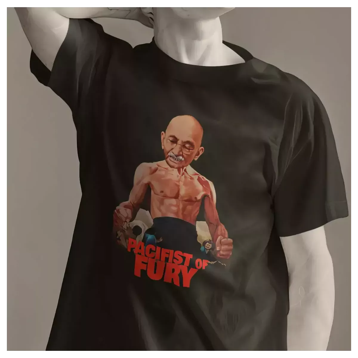 PACIFIST OF FURY t-shirt homme col rond 100% coton - 190g/m²