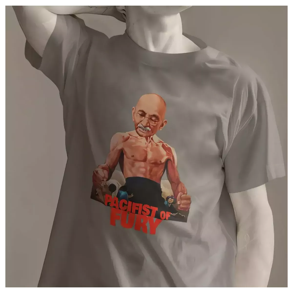 PACIFIST OF FURY t-shirt homme col rond 100% coton - 190g/m²