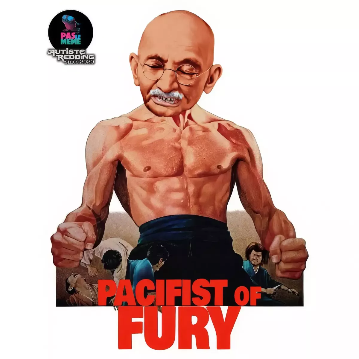 PACIFIST OF FURY t-shirt homme col rond 100% coton - 190g/m²