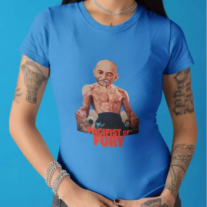 PACIFIST OF FURY t-shirt femme col rond 100% coton - 190g/m²