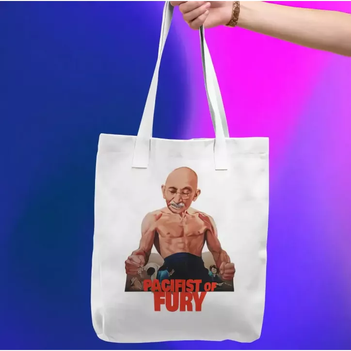 PACIFIST OF FURY tote bag 100% coton - 140g/m²