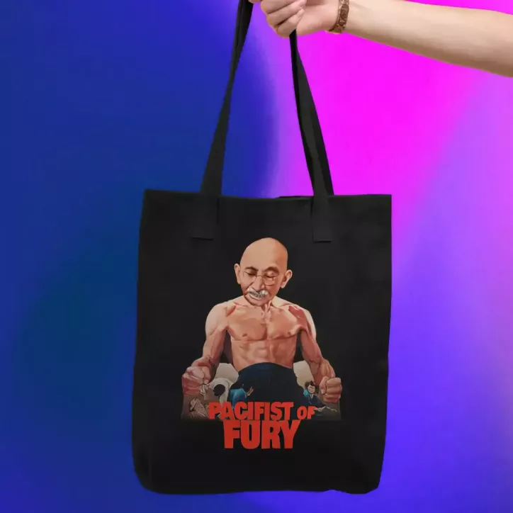 PACIFIST OF FURY tote bag 100% coton - 140g/m²