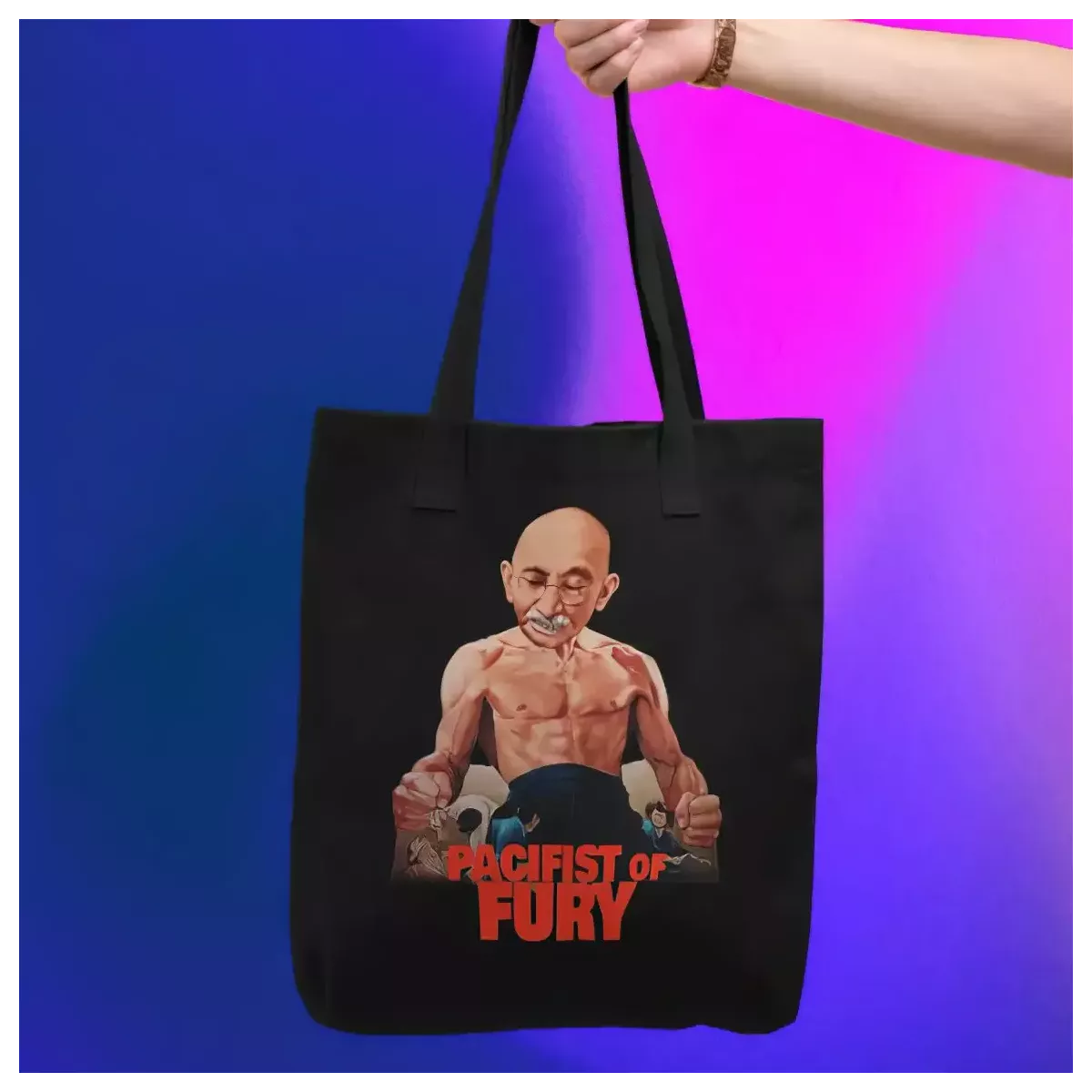 PACIFIST OF FURY tote bag 100% coton - 140g/m²