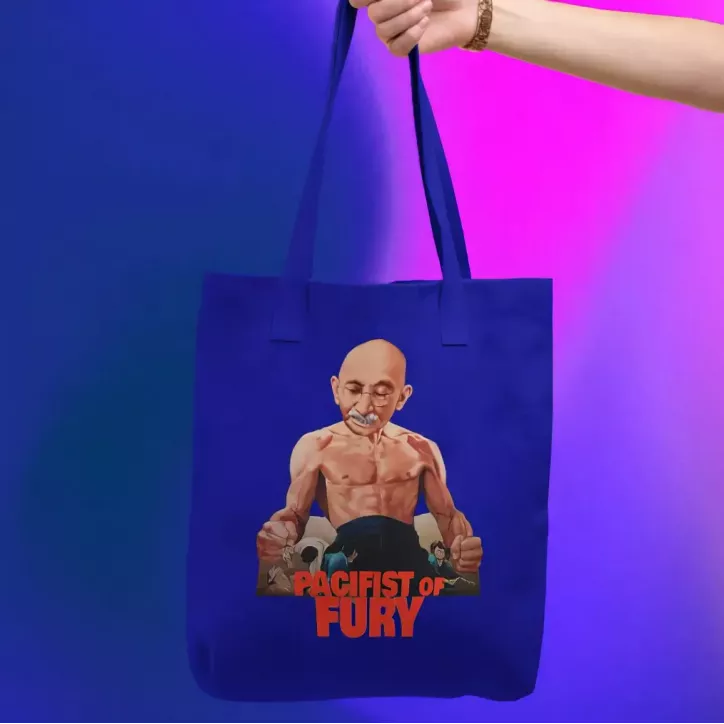 PACIFIST OF FURY tote bag 100% coton - 140g/m²