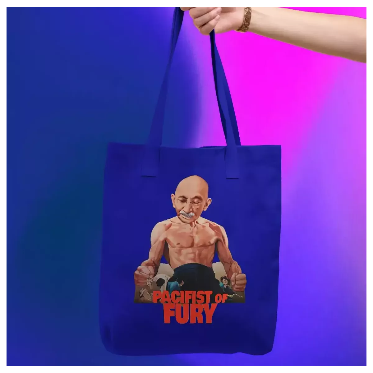 PACIFIST OF FURY tote bag 100% coton - 140g/m²