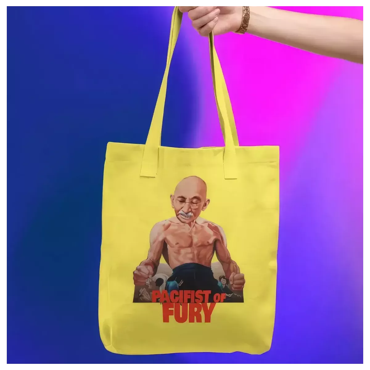 PACIFIST OF FURY tote bag 100% coton - 140g/m²