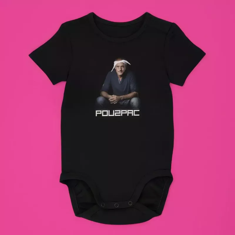 POU2PAC body enfant 100% coton - 180g/m²