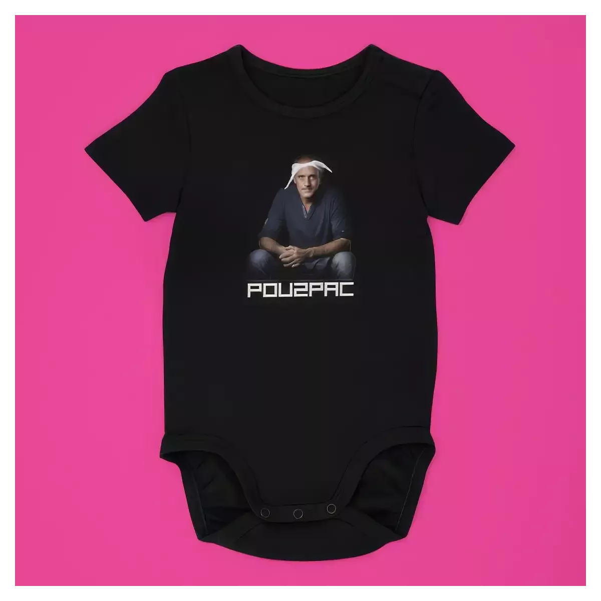 POU2PAC body enfant 100% coton - 180g/m²