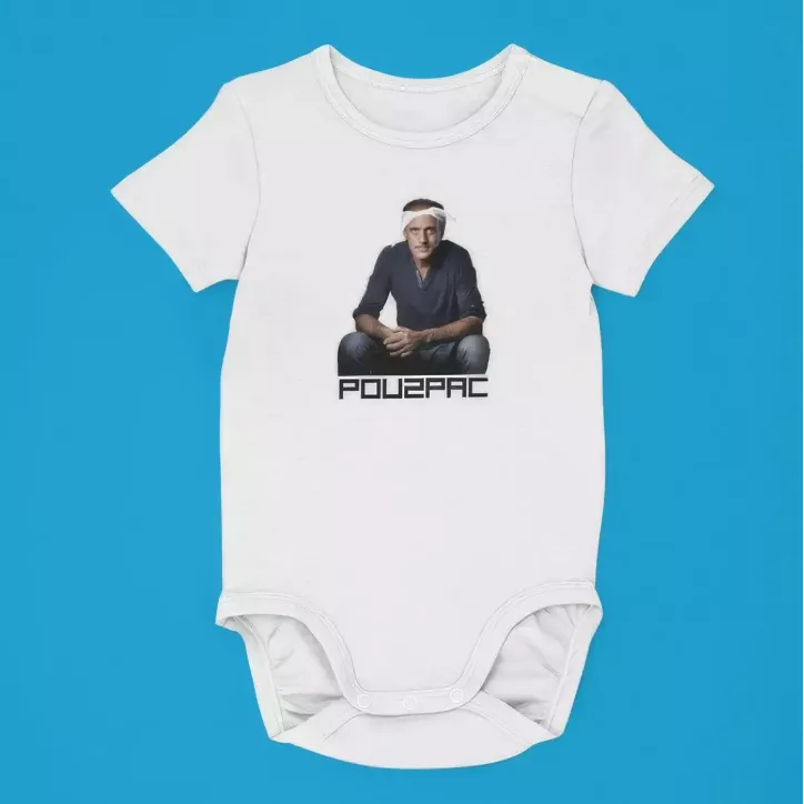 POU2PAC body enfant 100% coton - 180g/m²