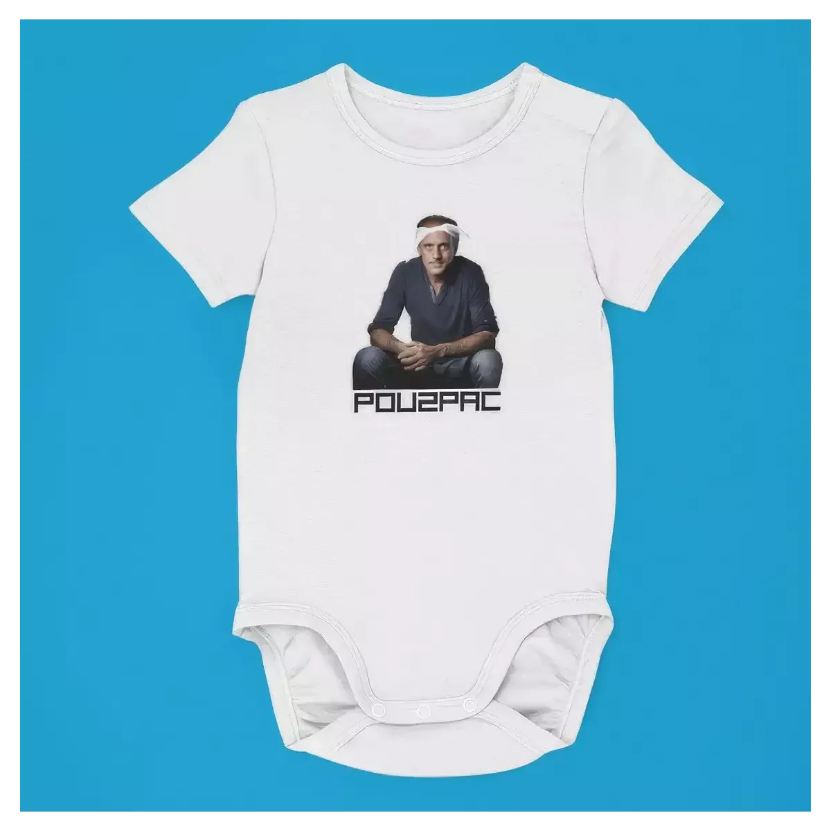 POU2PAC body enfant 100% coton - 180g/m²