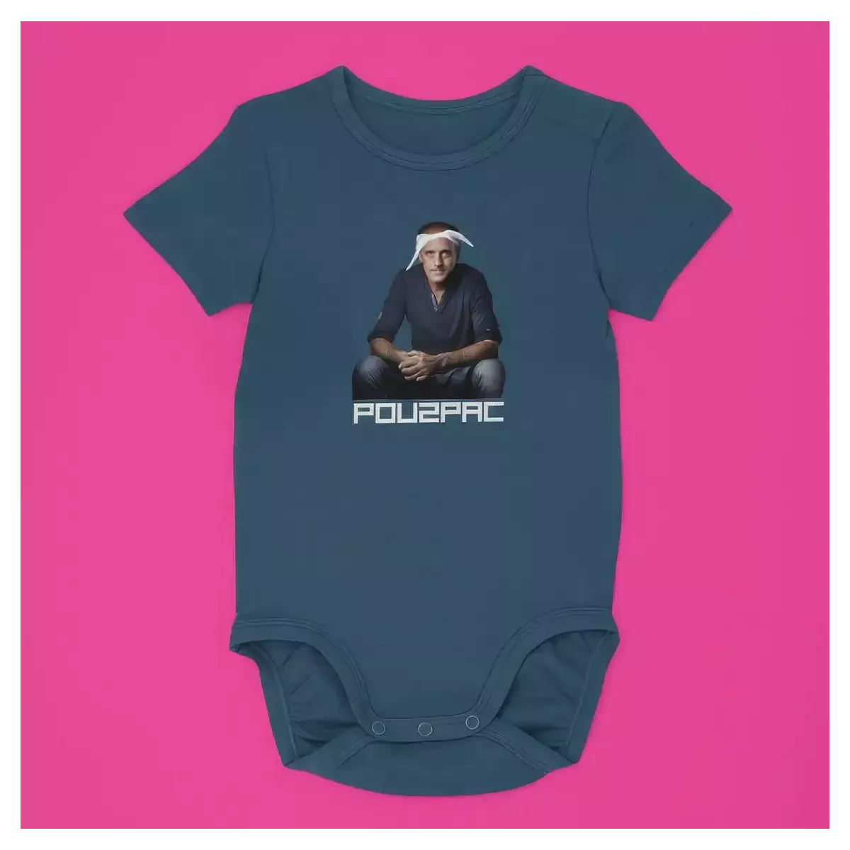 POU2PAC body enfant 100% coton - 180g/m²